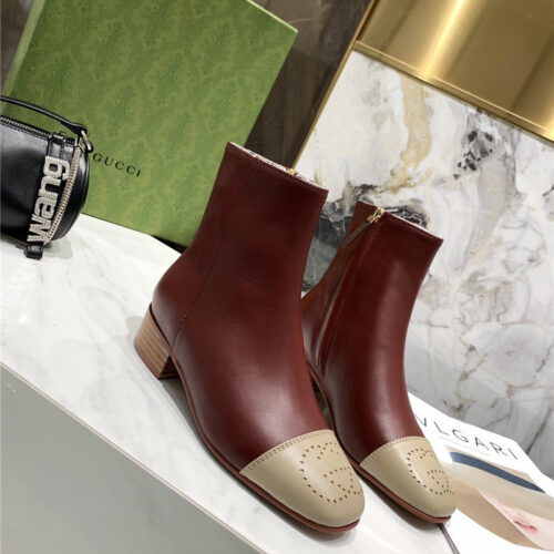 High Quality Luxury Gucci Ankle Boots Women – Style 41043 alternate view