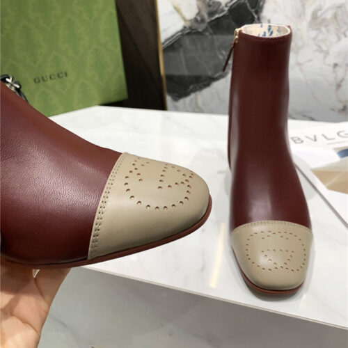 High Quality Luxury Gucci Ankle Boots Women – Style 41043 product detail