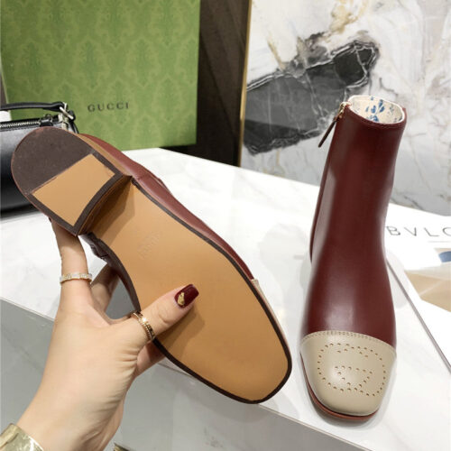 High Quality Luxury Gucci Ankle Boots Women – Style 41043 product detail