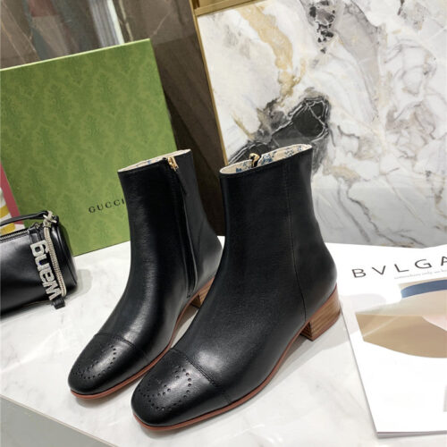 High Quality Luxury Gucci Ankle Boots Women