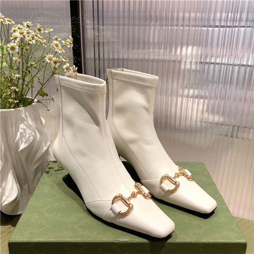 High Quality Luxury Gucci Horsebit Boots Womens