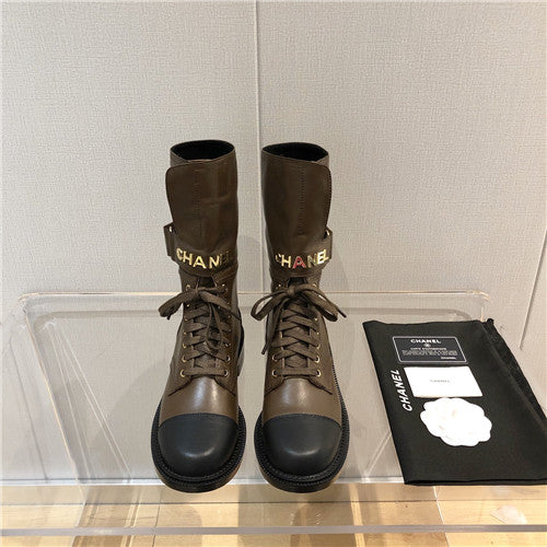 High Quality Luxury Chanel Ankle Boots Martin Boots – Style 98278 alternate view