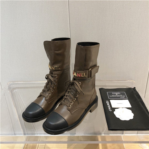 High Quality Luxury Chanel Ankle Boots Martin Boots – Style 98278