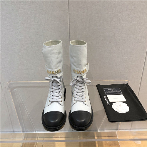 High Quality Luxury Chanel Ankle Boots Martin Boots – Style 27654 alternate view