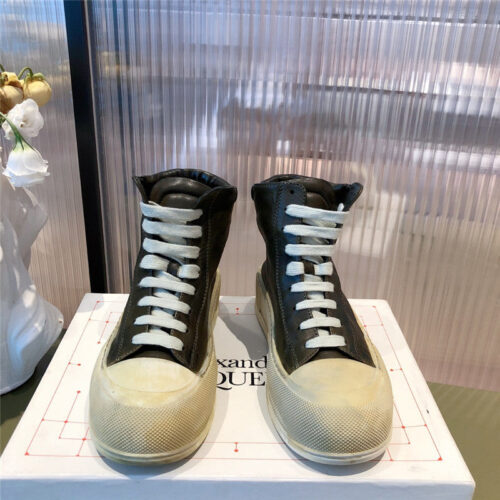 High Quality Luxury Alexander McQueen High Top Sneaker alternate view