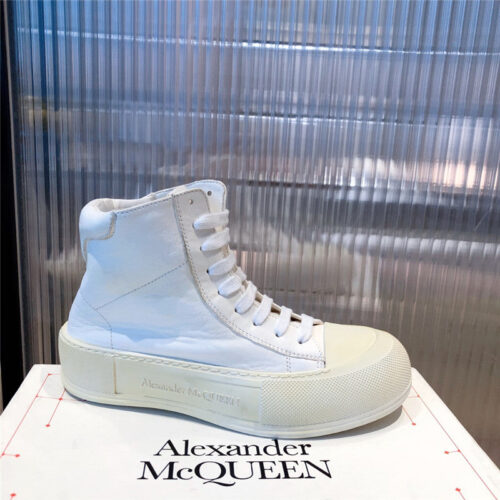 High Quality Luxury Alexander McQueen High Top Sneaker – Style 75075 product detail