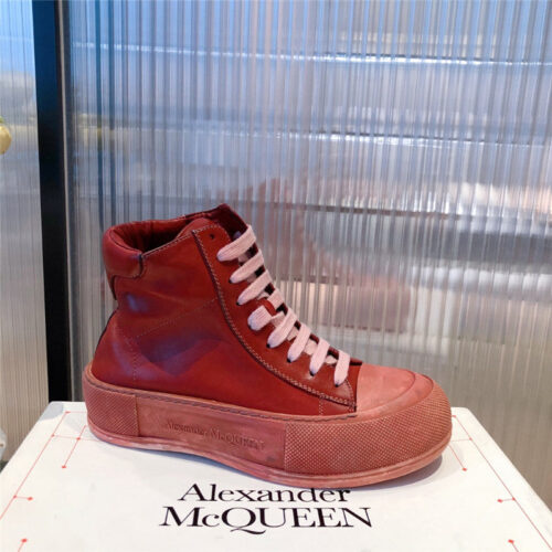 High Quality Luxury Alexander McQueen High Top Sneaker – Style 76771 product detail