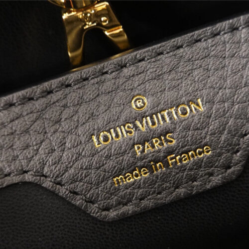 High Quality Luxury Louis Vuitton Capucines Medium Bag Black product detail