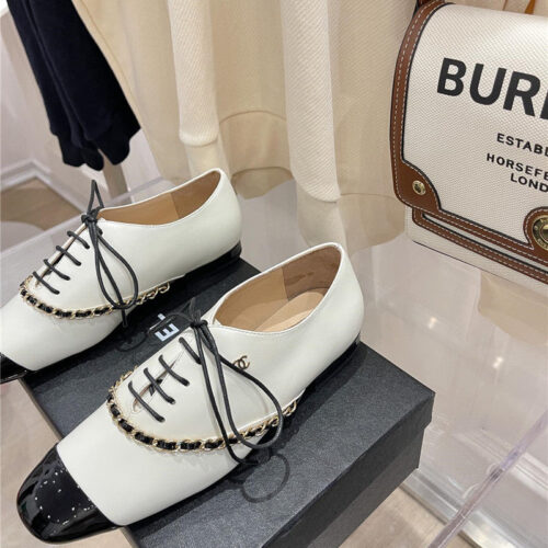 High Quality Luxury Chanel Chain Flat Shoes product detail