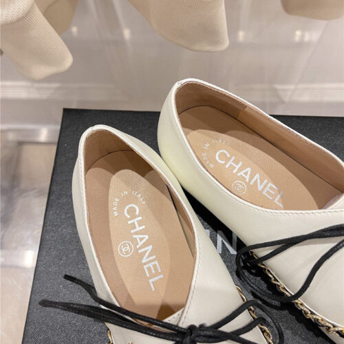 High Quality Luxury Chanel Chain Flat Shoes product detail