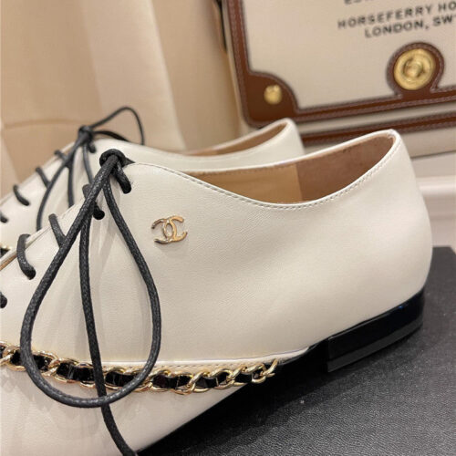 High Quality Luxury Chanel Chain Flat Shoes product detail