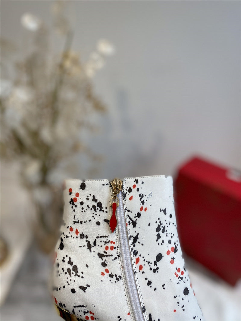 High Quality Luxury Christian Louboutin Wedges Boots – Style 95252 product detail