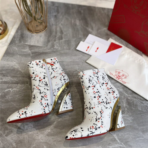High Quality Luxury Christian Louboutin Wedges Boots – Style 95252 product detail