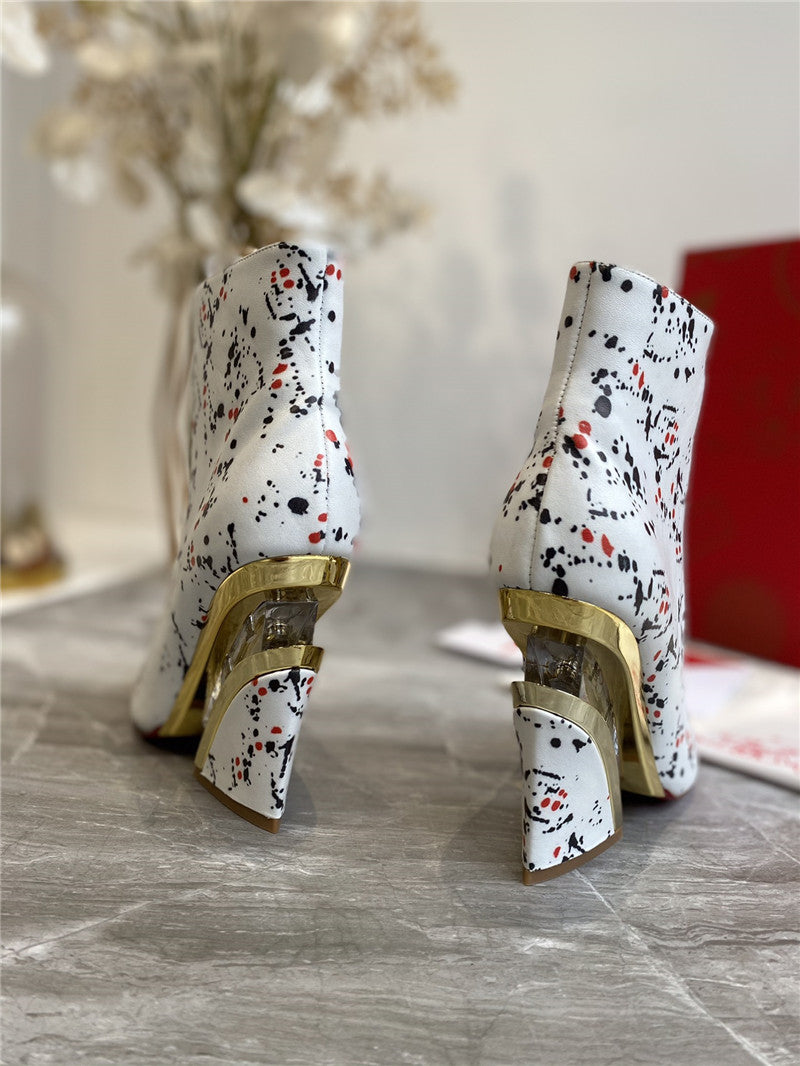 High Quality Luxury Christian Louboutin Wedges Boots – Style 95252 product detail