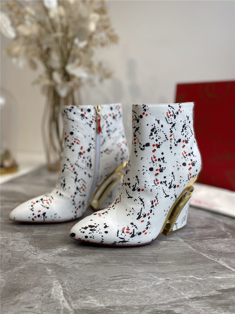 High Quality Luxury Christian Louboutin Wedges Boots – Style 95252