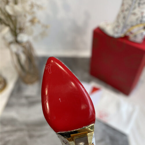 High Quality Luxury Christian Louboutin Wedges Boots – Style 95252 product detail