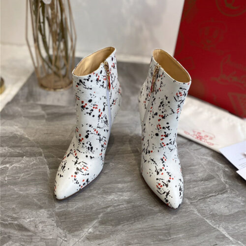High Quality Luxury Christian Louboutin Wedges Boots – Style 95252 product detail