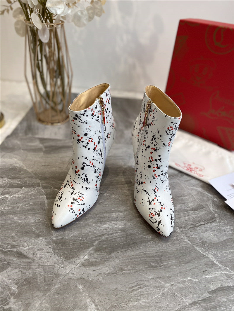 High Quality Luxury Christian Louboutin Wedges Boots – Style 95252 product detail