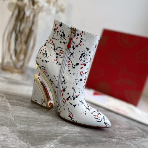 High Quality Luxury Christian Louboutin Wedges Boots – Style 95252 product detail
