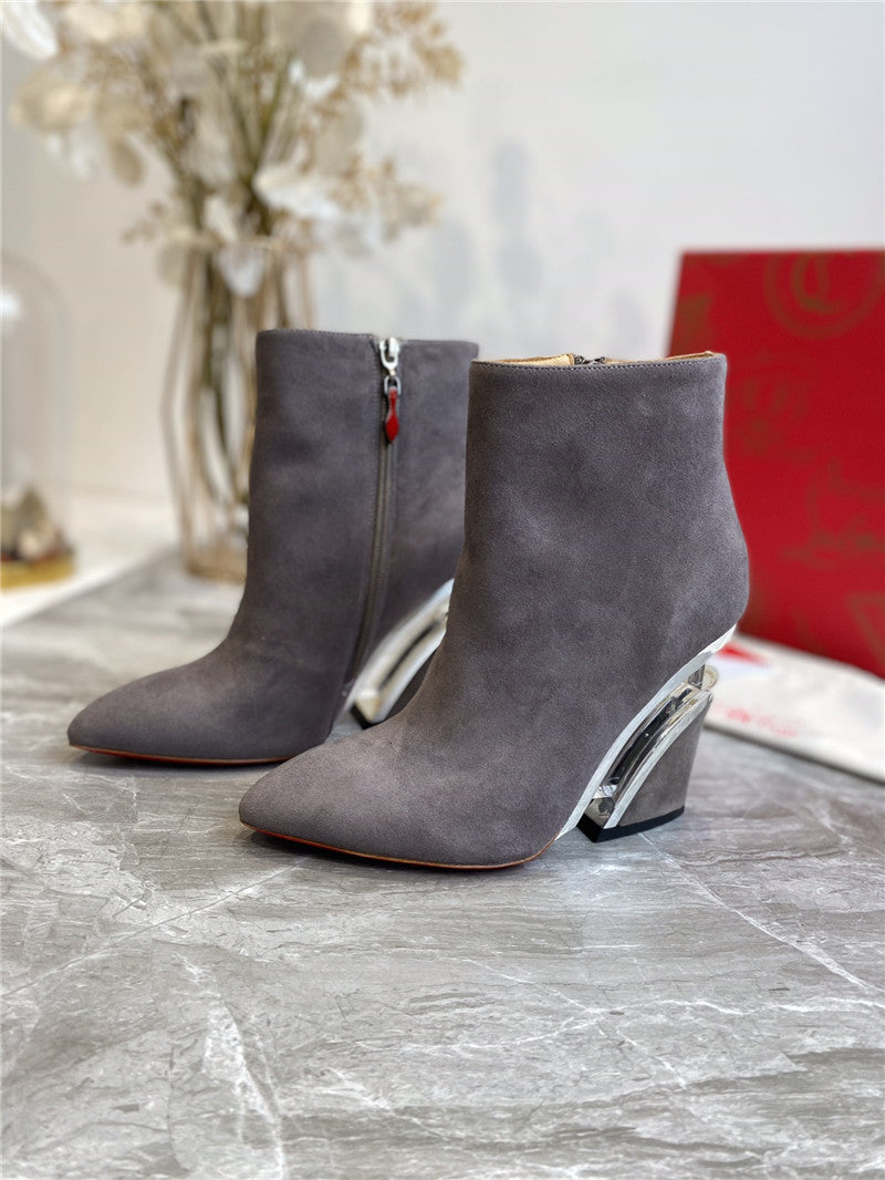 High Quality Luxury Christian Louboutin Wedges Boots – Style 31412
