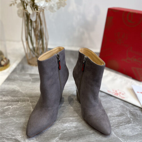 High Quality Luxury Christian Louboutin Wedges Boots – Style 31412 alternate view