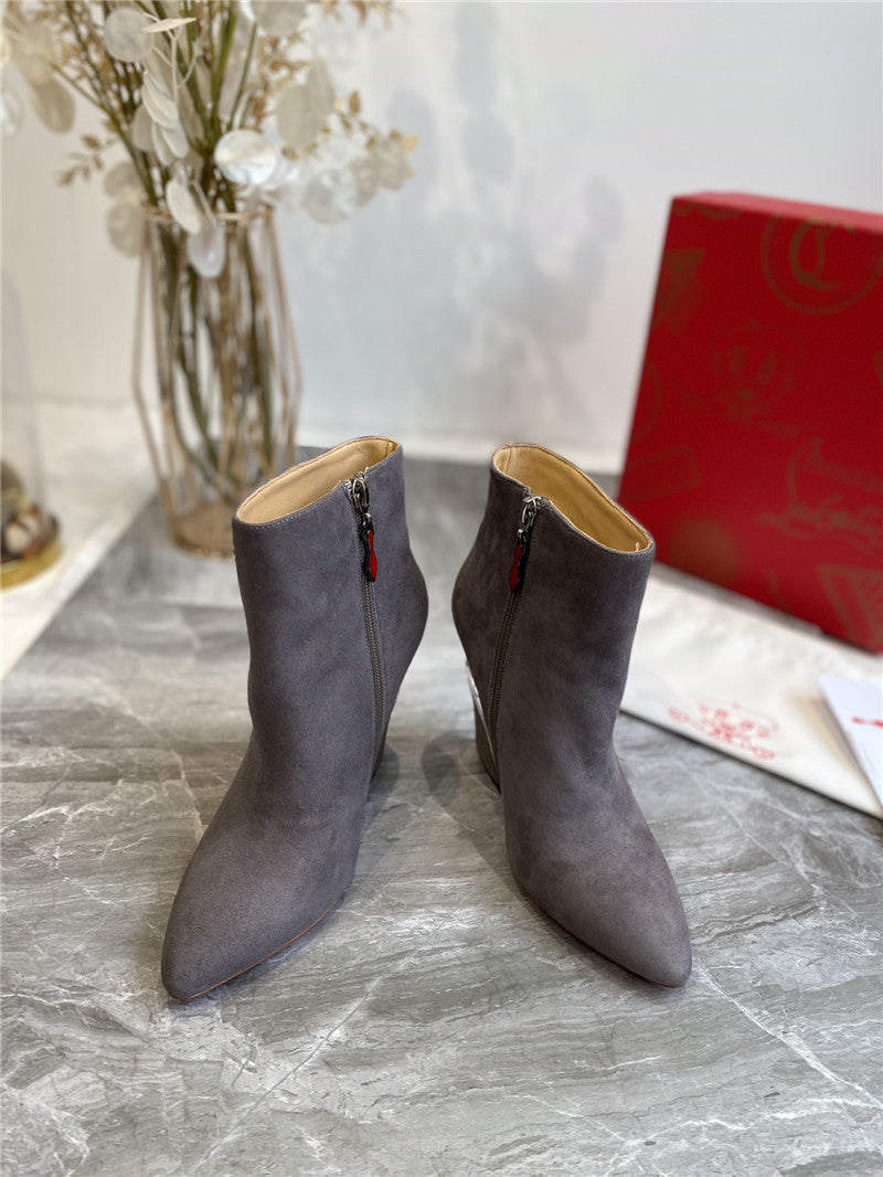 High Quality Luxury Christian Louboutin Wedges Boots – Style 31412 product detail