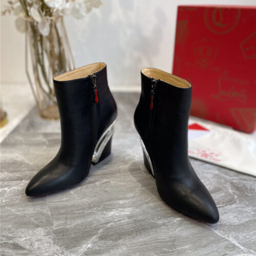 High Quality Luxury Christian Louboutin Wedges Boots – Style 33108 alternate view