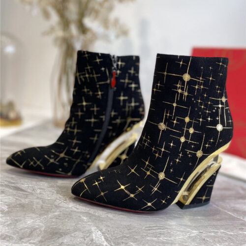 High Quality Luxury Christian Louboutin Wedges Boots