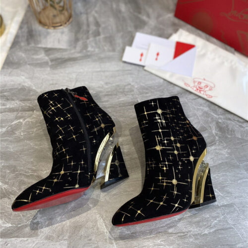 High Quality Luxury Christian Louboutin Wedges Boots alternate view