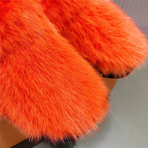 High Quality Luxury Louis Vuitton Mink Fur Slippers product detail