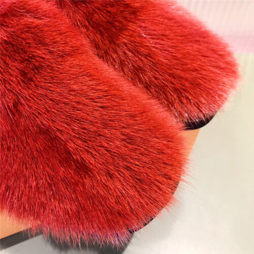 High Quality Luxury Louis Vuitton Mink Fur Slippers – Style 16067 product detail
