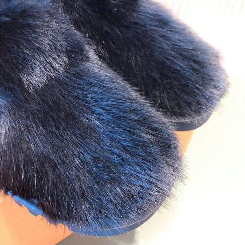 High Quality Luxury Louis Vuitton Mink Fur Slippers – Style 83299 product detail