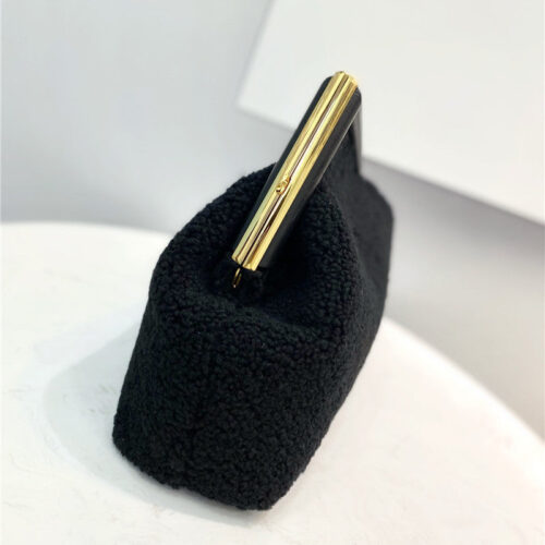 High Quality Luxury Fendi Lamb Wool First Bag – Style 32530 product detail