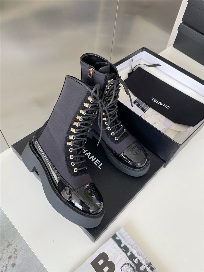 High Quality Luxury Chanel Platform Ankle Boots – Style 98822
