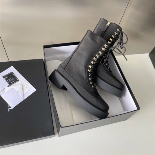High Quality Luxury Chanel Platform Ankle Boots product detail