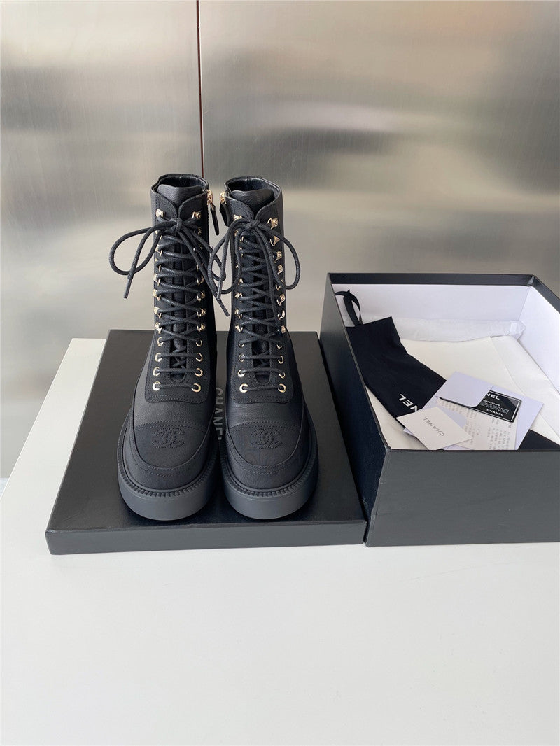 High Quality Luxury Chanel Platform Ankle Boots product detail