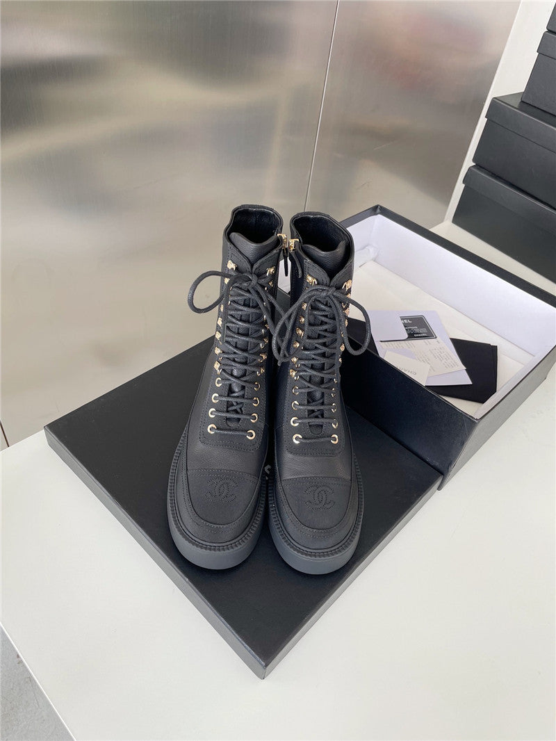 High Quality Luxury Chanel Platform Ankle Boots product detail