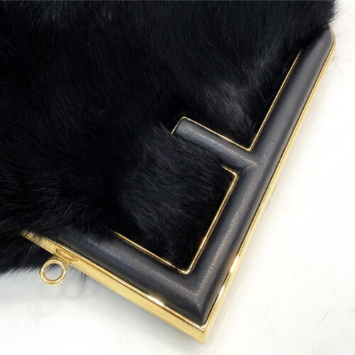 High Quality Luxury Fendi Mink Fur First Bag product detail