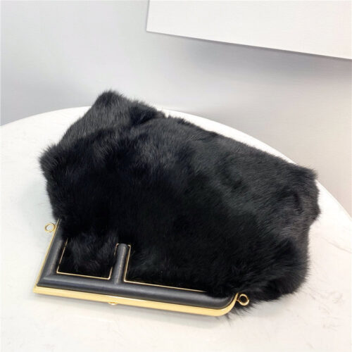 High Quality Luxury Fendi Mink Fur First Bag product detail