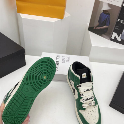 High Quality Luxury Chanel Nike High Top Sneakers – Style 19302 product detail
