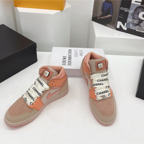 High Quality Luxury Chanel Nike High Top Sneakers – Style 81446