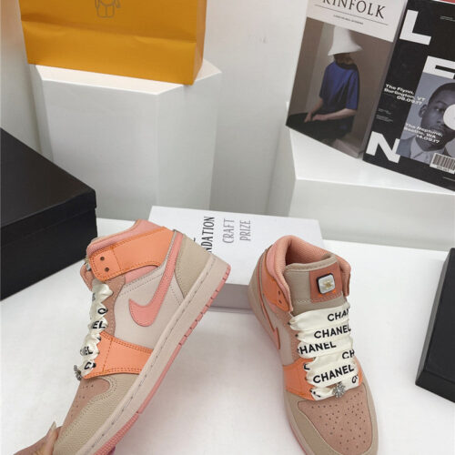 High Quality Luxury Chanel Nike High Top Sneakers – Style 81446 product detail