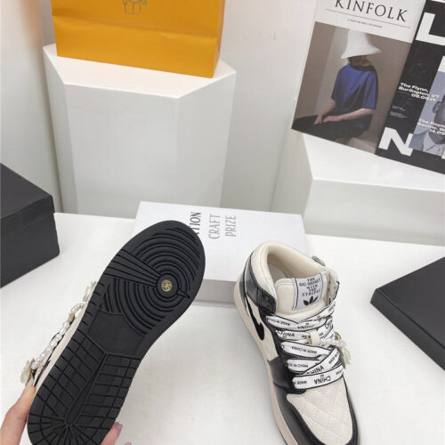High Quality Luxury Chanel Nike High Top Sneakers product detail