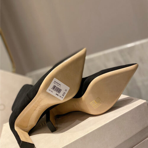 High Quality Luxury Jimmy Choo Stretch Boots Short Boots product detail
