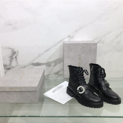 High Quality Luxury Jimmy Choo Short Boots – Style 05975