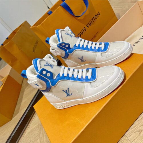 High Quality Luxury Louis Vuitton Squad Sneaker Boot – Style 71651 alternate view