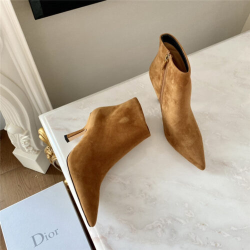 High Quality Luxury Dior Pointed Toe Ankle Booties – Style 00934 product detail