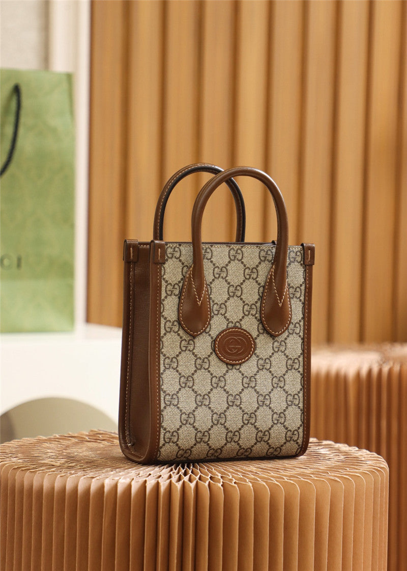 High Quality Luxury Gucci Mini Tote Bag With Interlocking G product detail