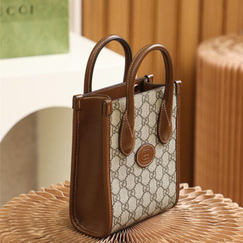 High Quality Luxury Gucci Mini Tote Bag With Interlocking G product detail