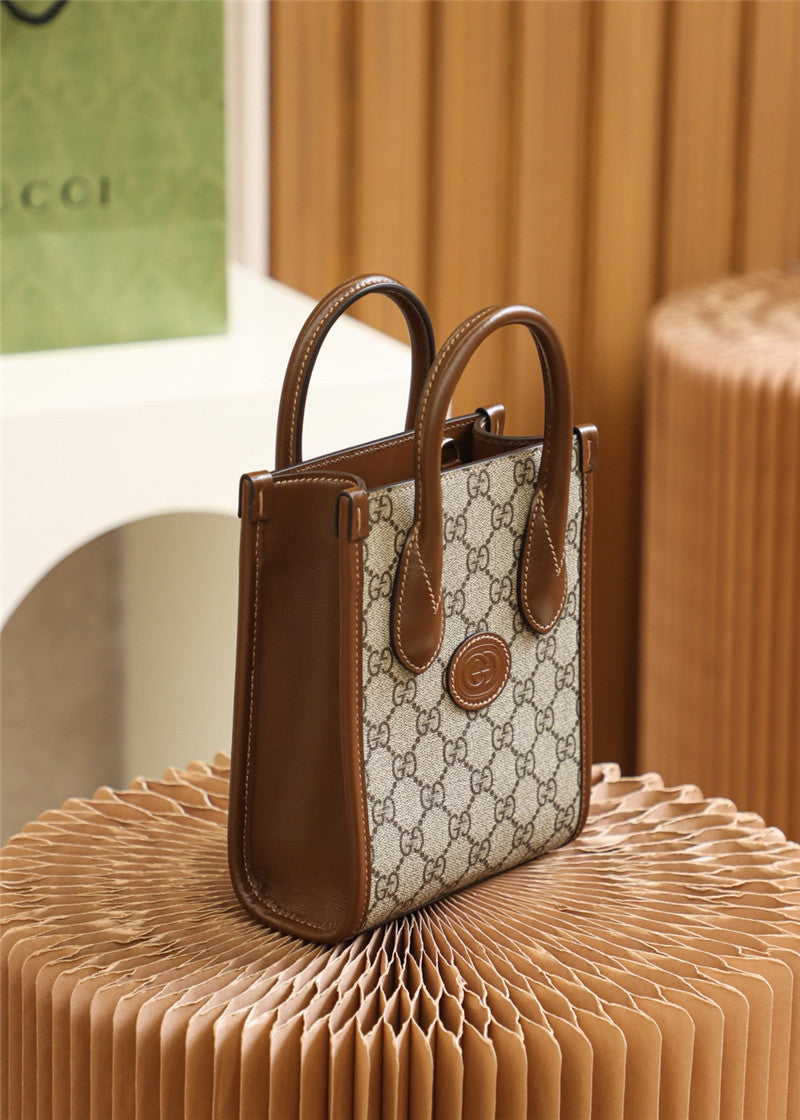 High Quality Luxury Gucci Mini Tote Bag With Interlocking G product detail